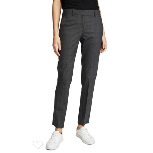 Theory Testra 2B Pants in Spring Navy Multi. - Picture 5 of 14